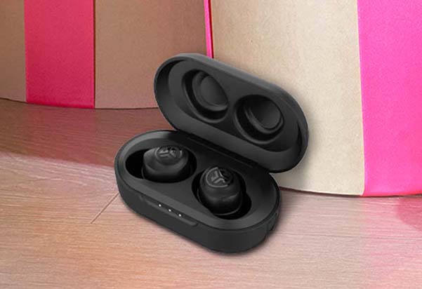 Black JLab True Wireless Earbuds