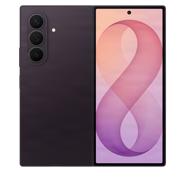 Back view of the Samsung Galaxy Z Fold8 Ultra phone fully opened