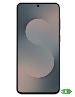 Samsung Galaxy 25 FE in black