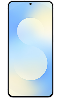 Front view of a Samsung Galaxy S25 FE