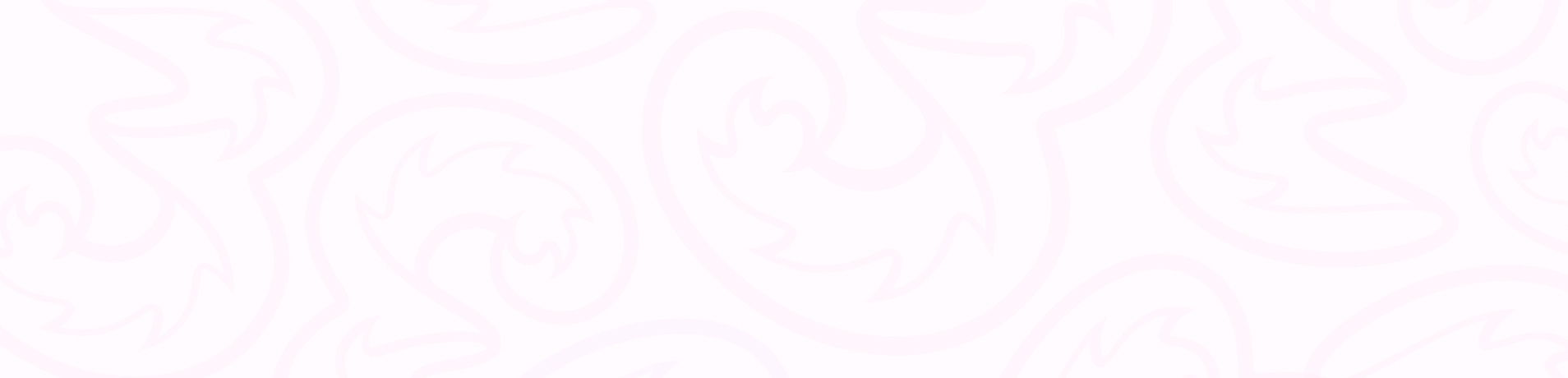 Light pink abstract swirl pattern the 3 logo on white background.