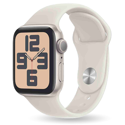 Cream Apple Watch SE