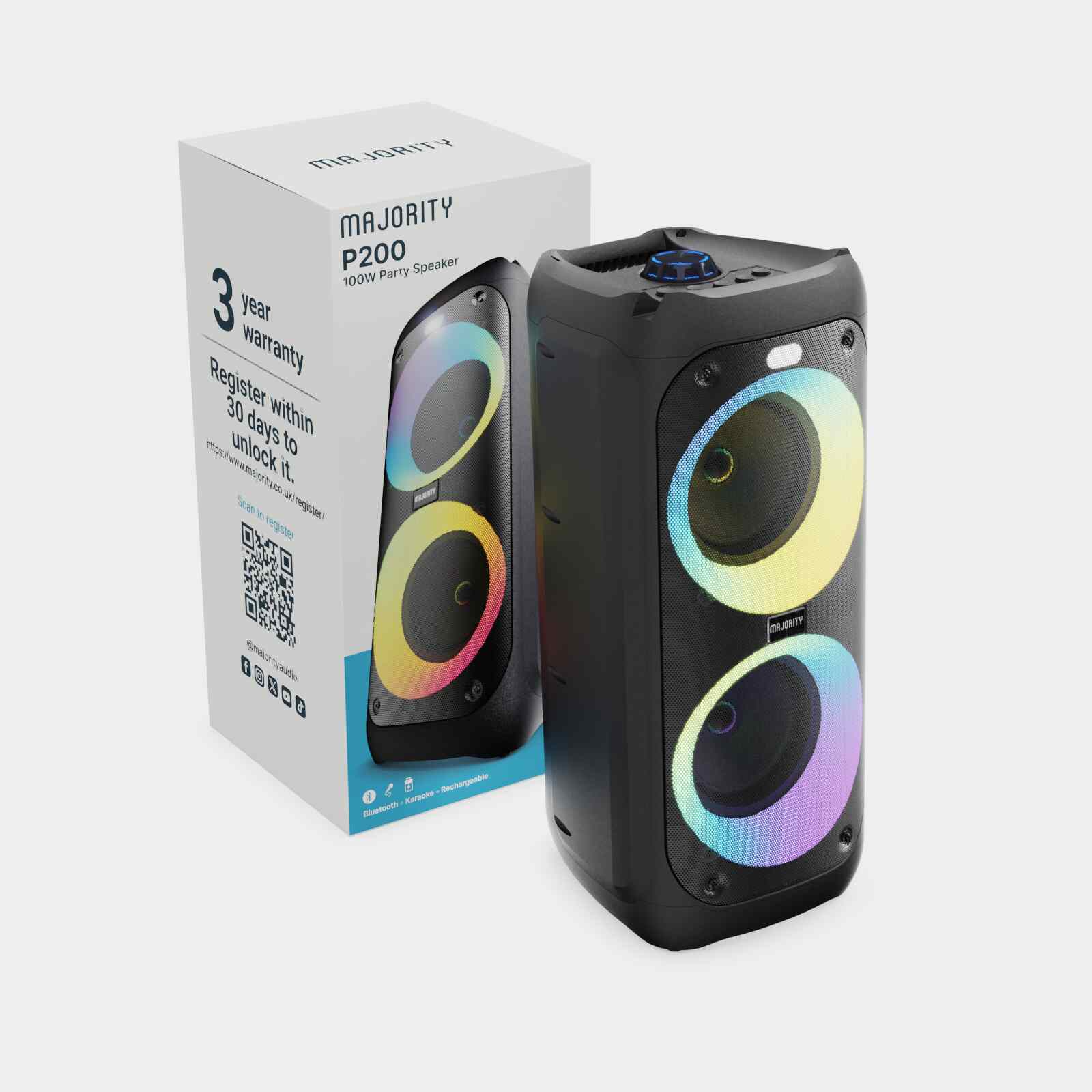 Majority PS200 Party Speaker