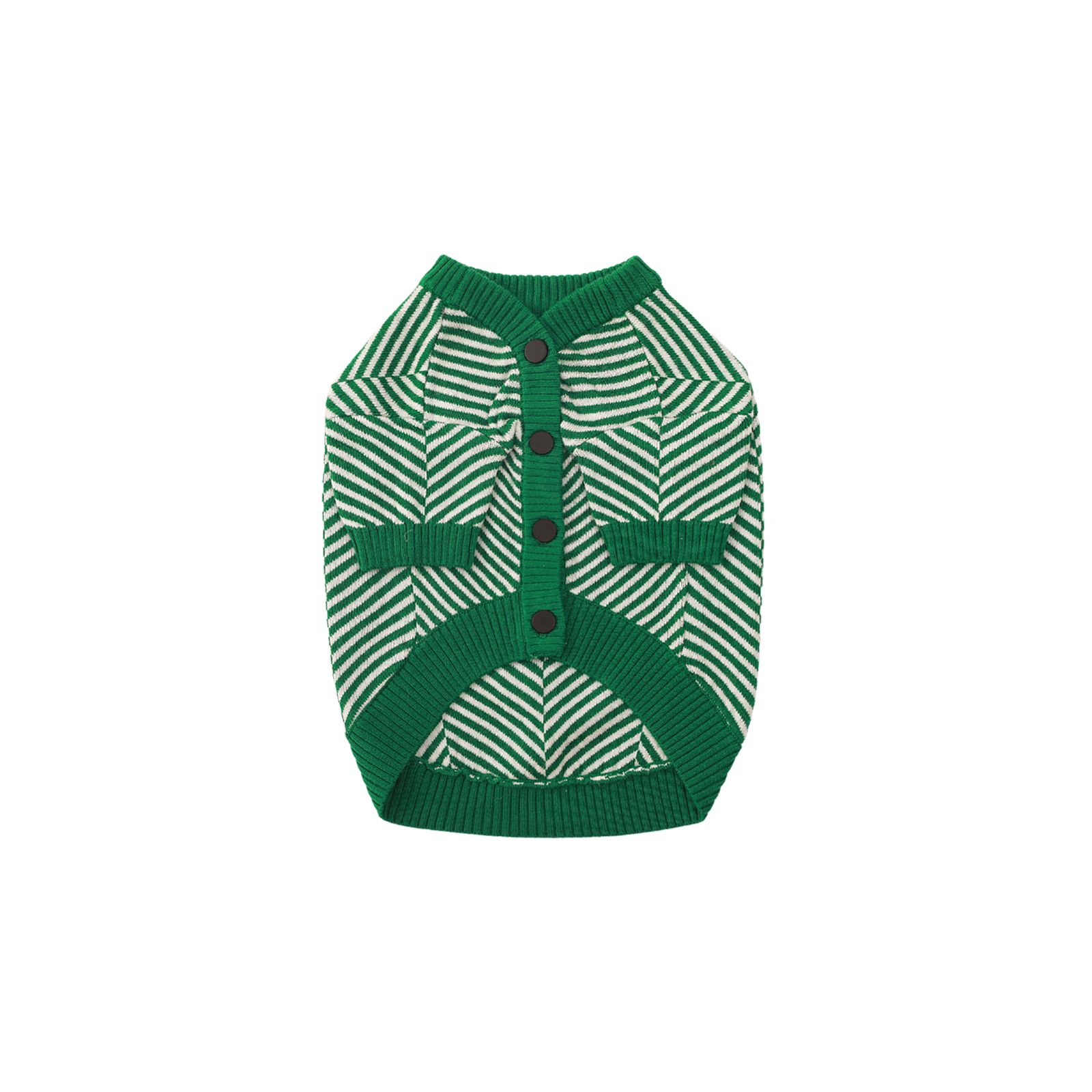Pet Sweater Green Three