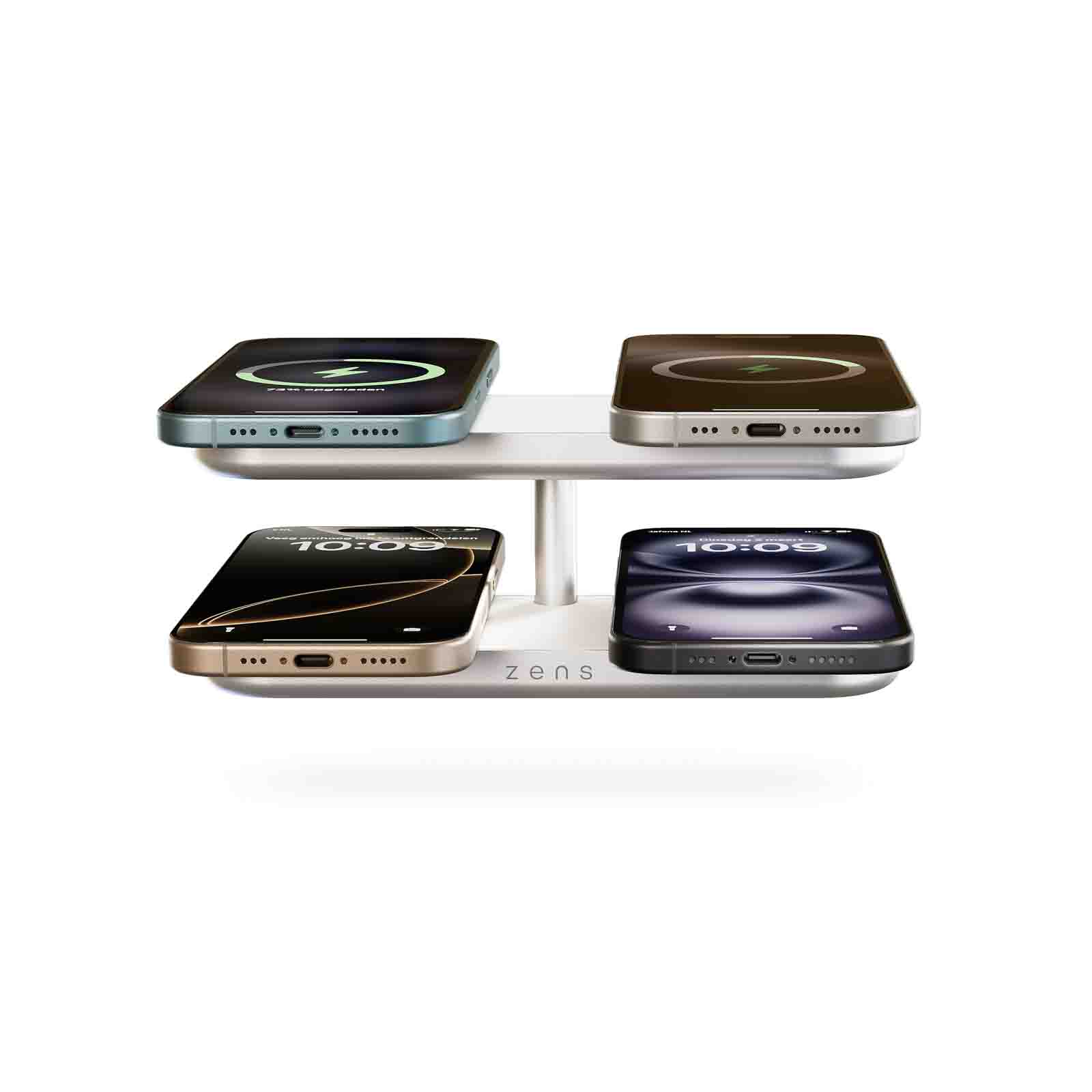 Zens Quattro Wireless Charger Pro 4 | Three
