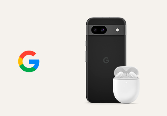 Google Pixel 8a with buds